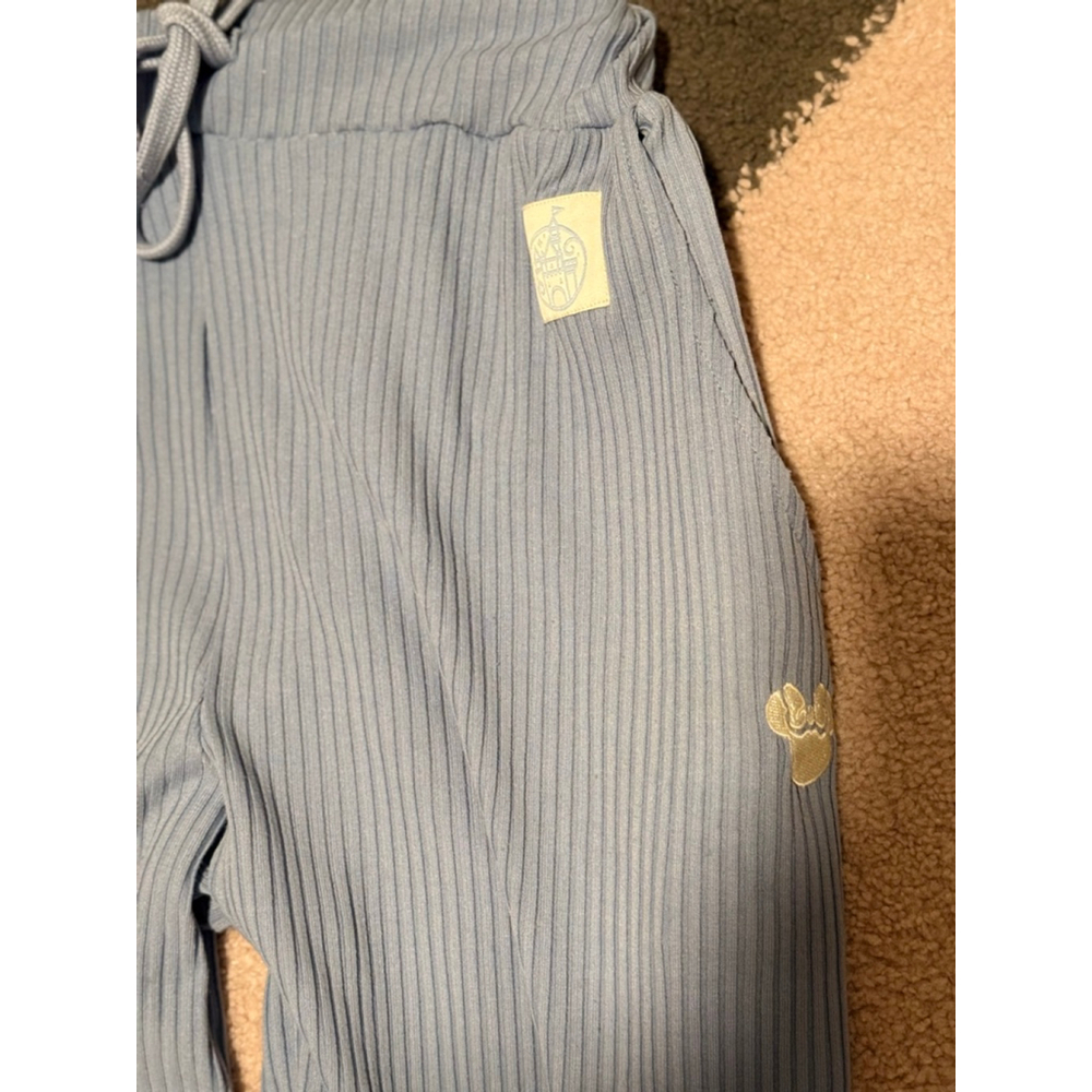 Women's Disney Light Blue Ribbed Minnie Mouse Hoodie and Jogger Set XS - Picture 11 of 16